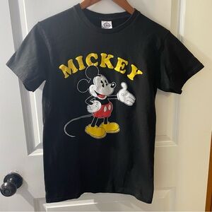 Disney Mickey Mouse Black T-Shirt